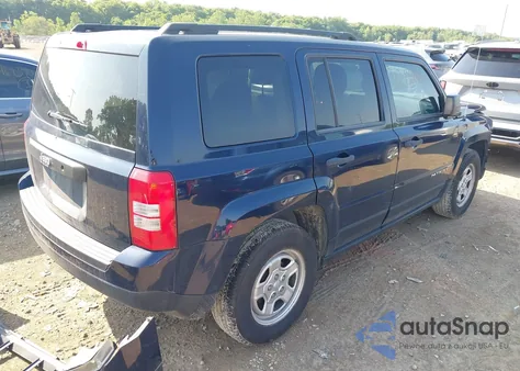 2013 Jeep Patriot Sport z USA, uszkodzony, nr VIN 1C4NJPBA0DD130179